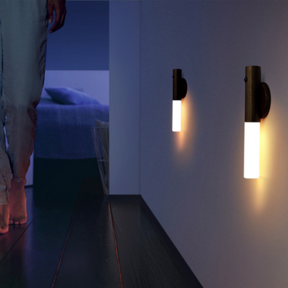 LUMORA – Magnetisches LED Nachtlicht aus Holz