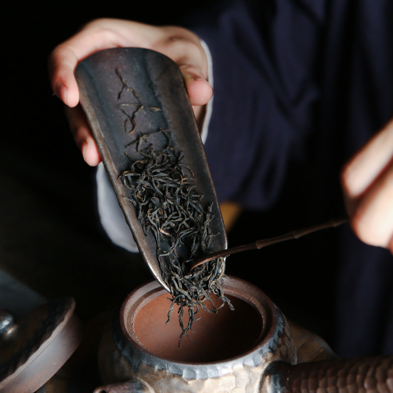 Keramisches Lotus-Teetablett – Servier- und Präsentationstablett aus Steingut