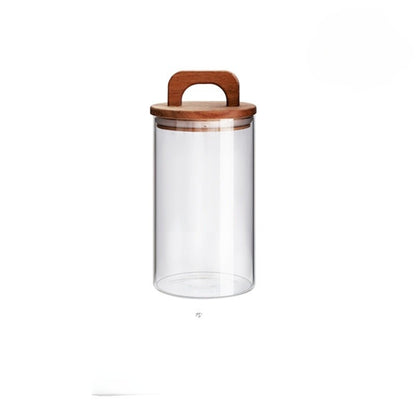 aufbewahrung glas holzdeckel Glasbehälter mit Holzdeckel – Aufbewahrung aus Glas für Küche & Hausha – edenlifes